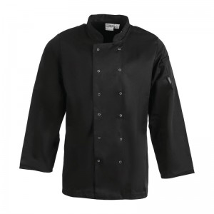 Chaqueta cocina Whites Vegas manga larga negra M