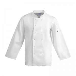 Chaqueta cocina Whites Vegas manga larga blanca S