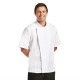 Chaqueta cocina Chef Works Springfield Zipper blanca S