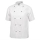 Chaqueta cocina Whites Chicago manga corta blanca L