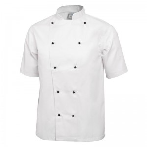 Chaqueta cocina Whites Chicago manga corta blanca L