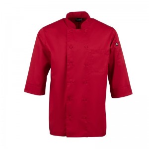 Chaqueta cocina Chef Works roja XL