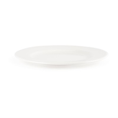 Platos llanos borde ancho Churchill Whiteware 230mm