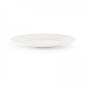 Platos llanos borde ancho Churchill Whiteware 254mm