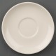 Plato de taza apilable marfil Olympia