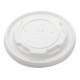 Tapas planas compostables Vegware para recipientes de comida caliente 230ml