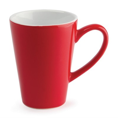 Taza latte Olympia roja 341ml