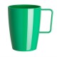 Tazas de policarbonato Kristallon verdes de 284ml