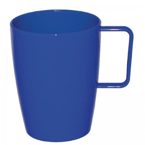 Tazas de policarbonato Kristallon azules de 284ml