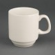 Taza mug apilable marfil Olympia