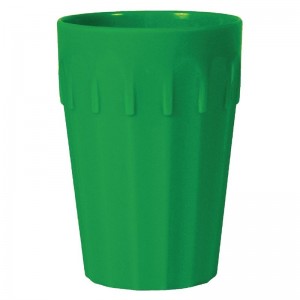 Vasos bajos policarbonato Kristallon 142ml verdes