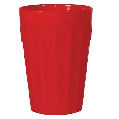 Vasos bajos policarbonato Kristallon 142ml rojos