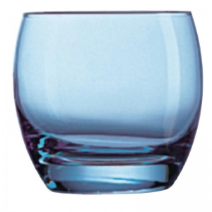 Vasos bajos Arcoroc Salto 320ml azules hielo