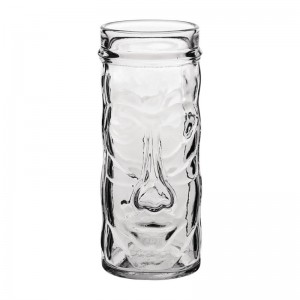 Vaso Utopia Tahiti Tiki transparente 450ml