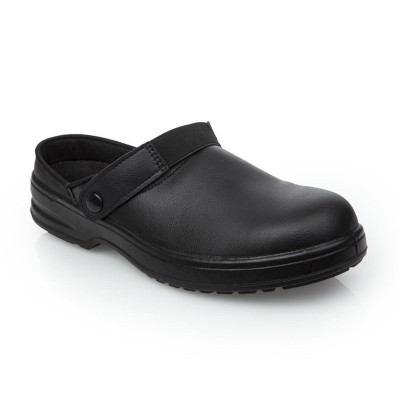 Zuecos de seguridad unisex Lites negros 44