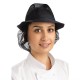 Sombrero con redecilla Trilby azul marino Talla M