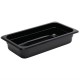 Contenedor Gastronorm policarbonato un tercio 65mm negro Vogue