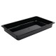 Contenedor Gastronorm policarbonato 65mm negro Vogue