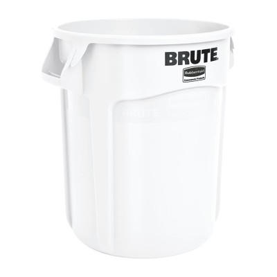 Cubo de basura blanco 75,7L Rubbermaid Brute