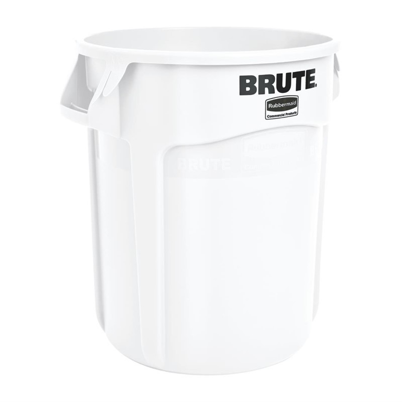 Cubo de basura blanco 75,7L Rubbermaid Brute