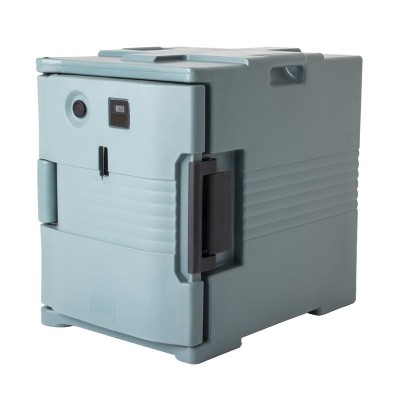 Contenedor de carga frontal Cambro aislado azul