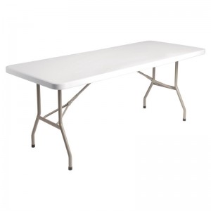 Mesa multiusos rectangular plegable Bolero 183cm