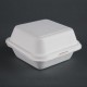 Envase compostable de bagazo para hamburguesa Fiesta Green 153mm