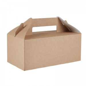 Caja biodegradable comida para llevar Colpac papel kraft pequeña (Caja 125)