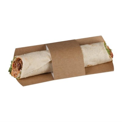 Caja compostable para tortillas Colpac papel kraft (Caja 1000)