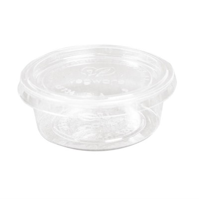 Recipientes compostables para porciones Vegware de 57ml