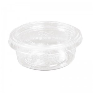 Recipientes compostables para porciones Vegware de 57ml