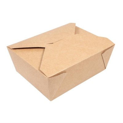 Caja de cartón compostable Vegware no.8 de 1300ml