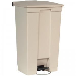 Cubo con pedal Beige 87L Rubbermaid