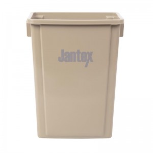 Cubo de basura Jantex beige 56Ltr