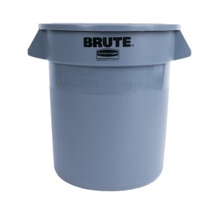 Cubo de basura Rubbermaid Brute gris 37