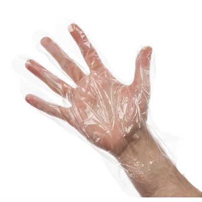 Guantes desechables Transparente