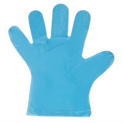 Guantes desechables Azul