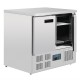 Bajo mostrador frigorífico. Refrigerador mostrador compacto 2 puertas Polar Serie G 240L