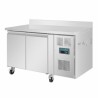 Bajo mostrador frigorífico. Mostrador frigorífico GN Polar Serie U 2 puertas 700mm peto
