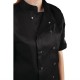 Chaqueta de cocina. Chaqueta cocina Whites Vegas manga corta negra XS