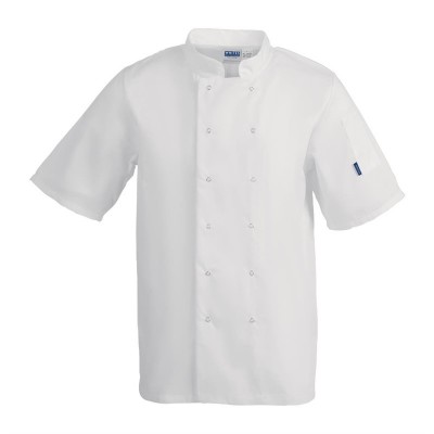 Chaqueta de cocina. Chaqueta cocina Whites Vegas manga corta blanca L