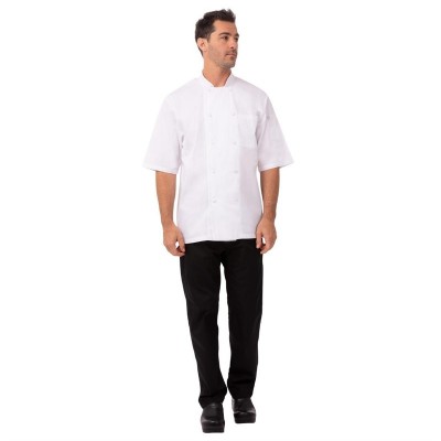 Chaqueta cocina Chef Works Montreal Cool Vent unisex blanca Talla L