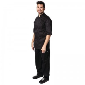 Chaqueta de cocina. Chaqueta cocina Chef Works Cool Vent Montreal negra S