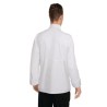 Chaqueta de cocina. Casaca de chef Chefworks Calgary de manga larga Cool Vent unisex blanca talla S