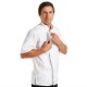 Chaqueta de cocina. Chaqueta cocina Chef Works Springfield Zipper blanca S