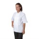 Chaqueta de cocina. Chaqueta cocina Whites Boston manga corta blanca S