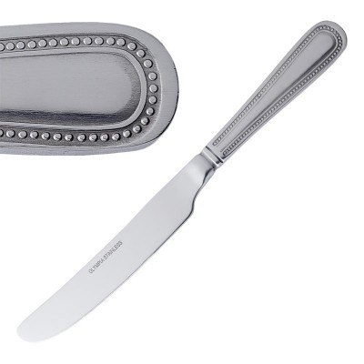 Cuchillo de mesa mango macizo Bead Olympia