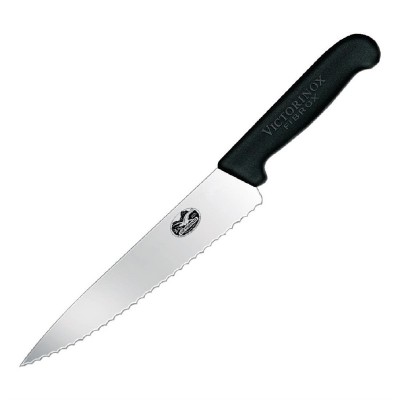 Cuchillo de trinchar dentado Victorinox Fibrox 220mm