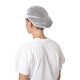 Gorros de catering. Gorro redecilla con visera Whites blanco