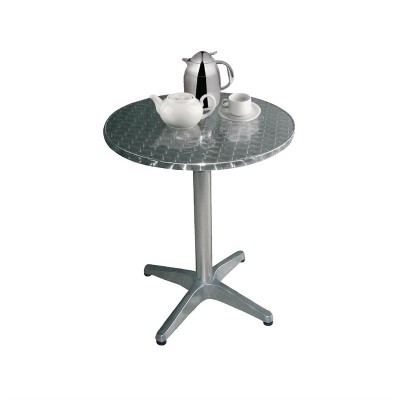 Mesa bistro redonda Bolero 80cm gris